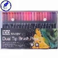 ماژیک دوطرفه 100 رنگ PKHT