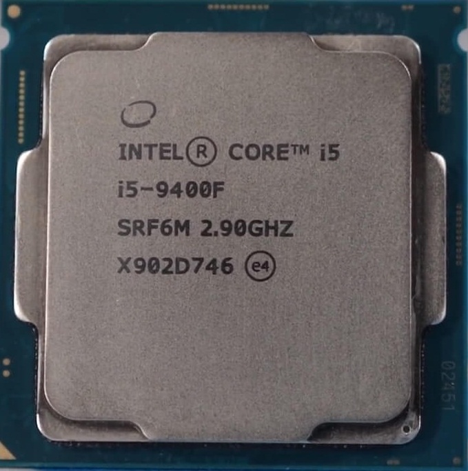پردازنده تری اینتل مدل Core i5-9400F با فرکانس 2.9 گیگاهرتز
