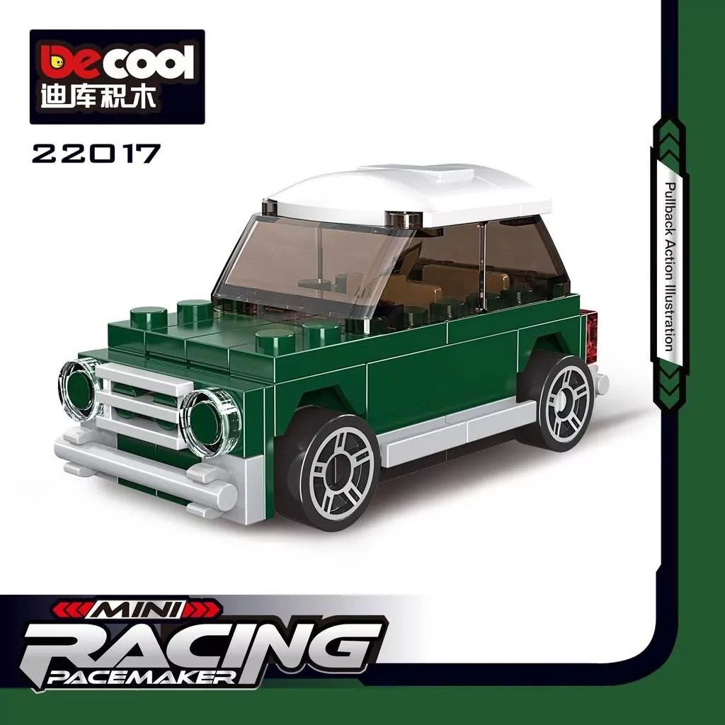 لگو ماشین عقبکش 62 قطعه برند DECOOL22017 با کیفیت عالی