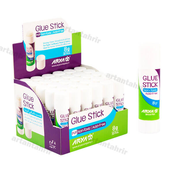 چسب ماتیکی 8گرم آریا بسته 30 عددی