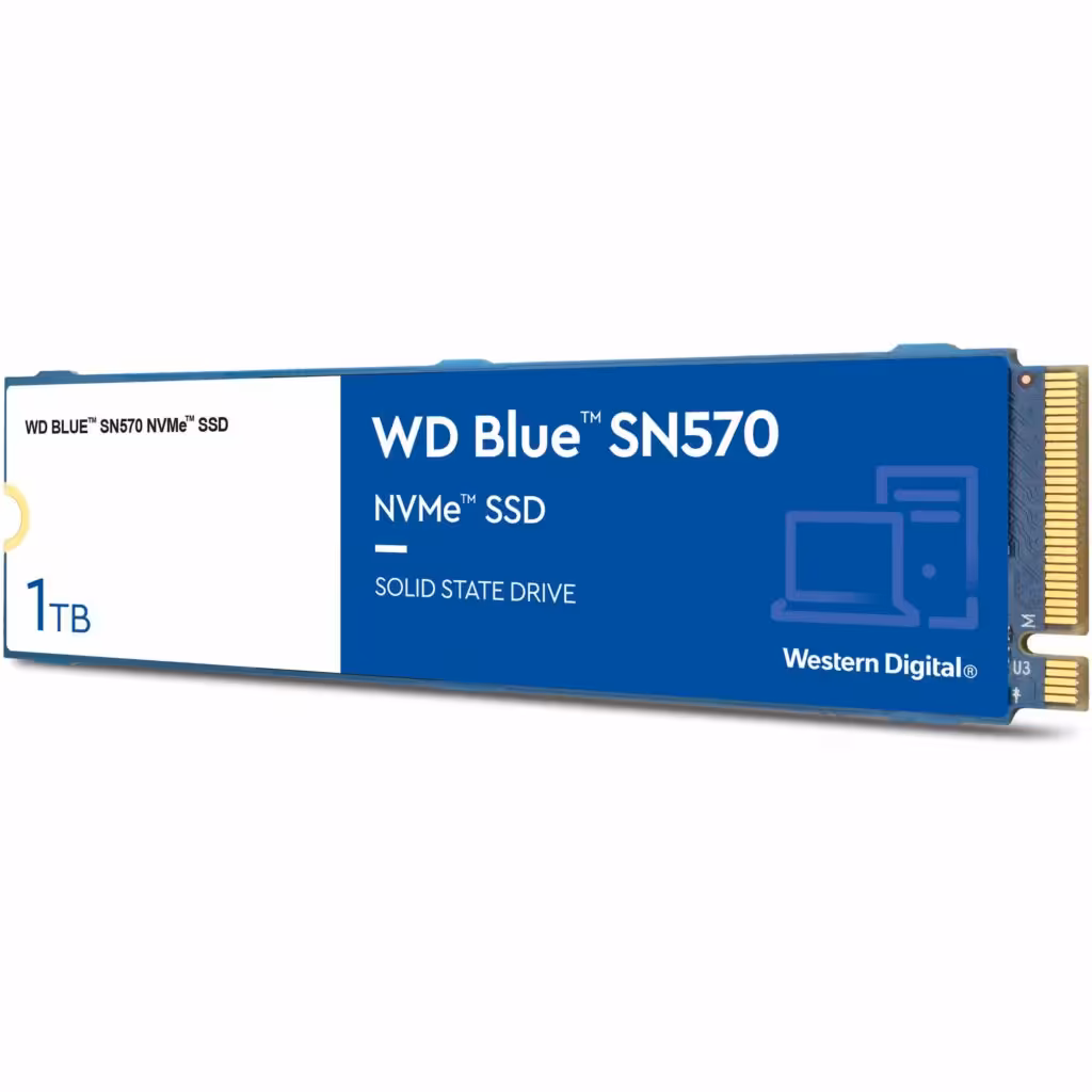 خرید اس اس دی وسترن Western Digital 1TB WD Blue SN570 NVMe Internal SSD با بهترین قیمت