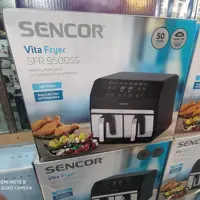 سرخ کن بدون روغن دوقلو سنکوور مدل SFR9500 ss