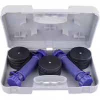 دمبل 2 کیلوگرمی متغییر تن زیب مدل Adjustable