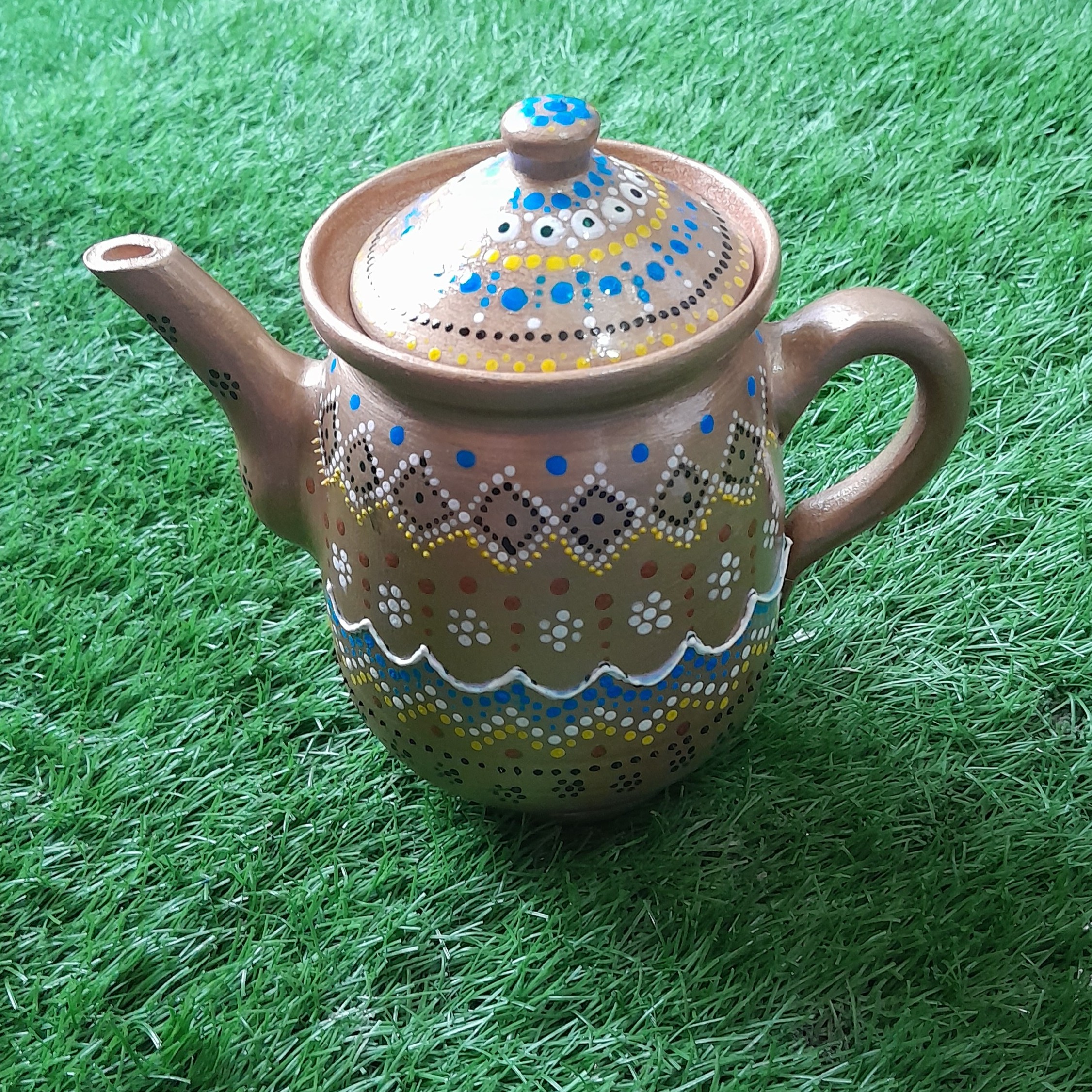 قوری چای صبحانه (نقطه کوبی)