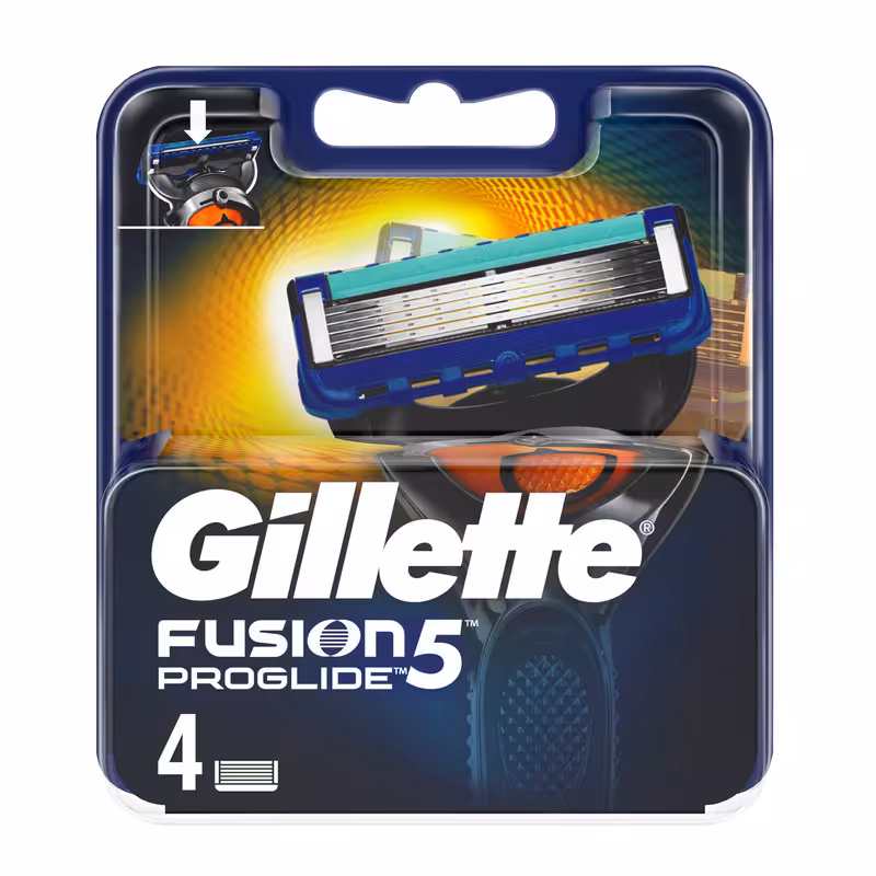 تیغ یدک ژیلت مدل Fusion 5 Proglide بسته 4 عددی