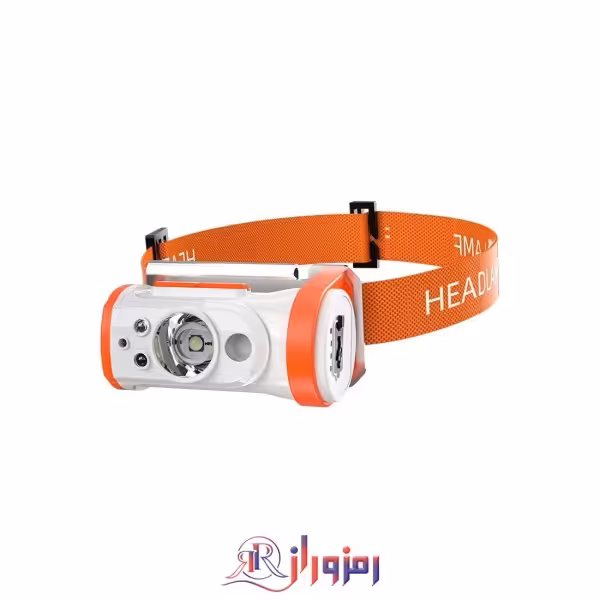 چراغ پیشانی دو لامپ کد 100