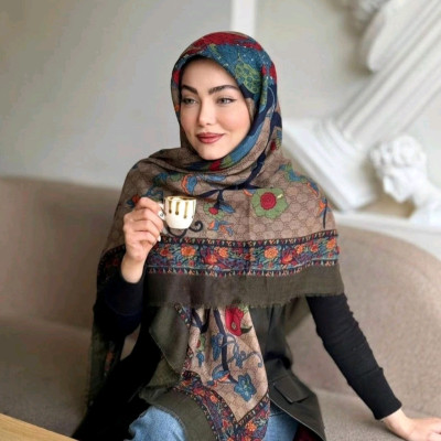 روسری نخ پنبه