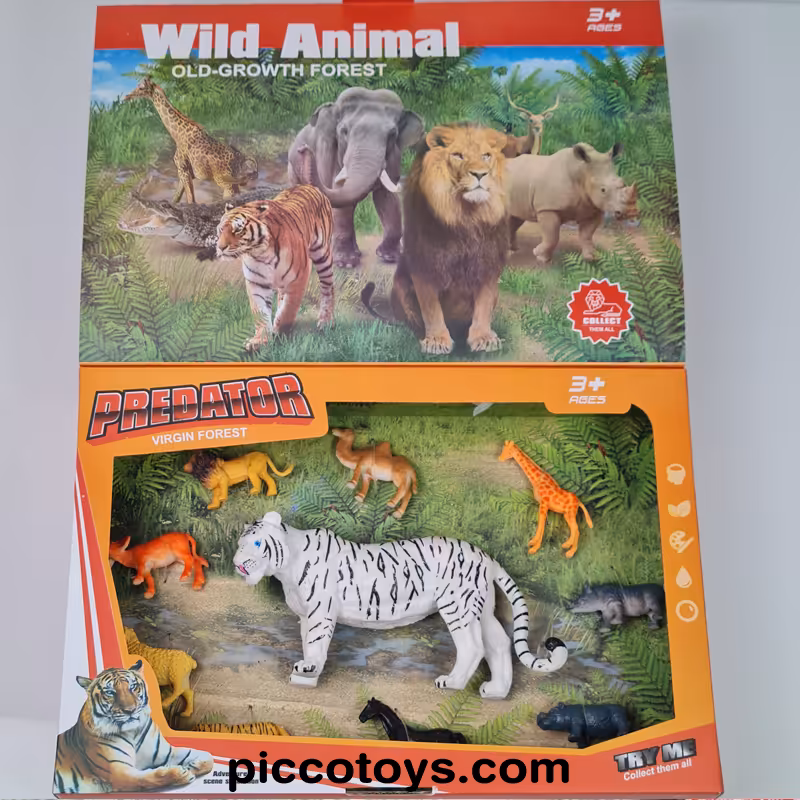 فیگور حیوانات WILD ANIMAL مجموعه 10 عددی کد 92981D