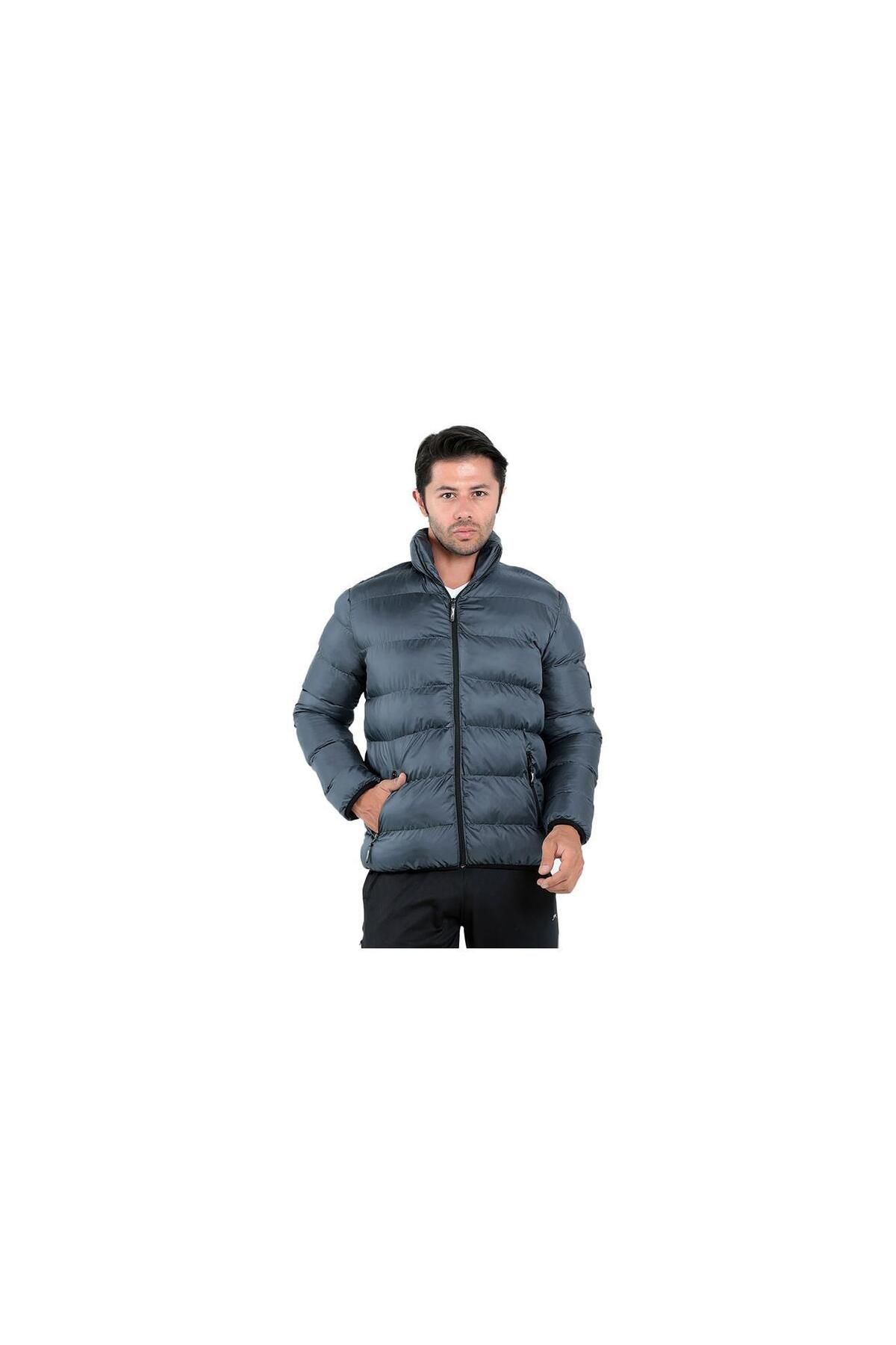کاپشن ورزشی خاکستری مردانه ندیم اول اورجینال Slazenger
