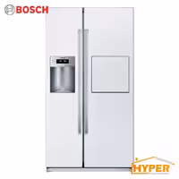 یخچال فریزر ساید بای ساید بوش KAD80A104 W سفید