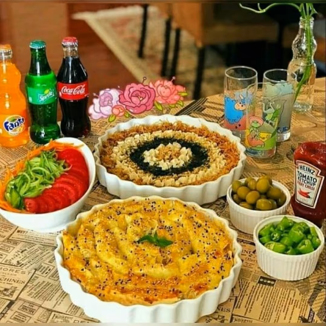 ظرف پذیرای و تارت گرد(ماکروفر  و توستر)