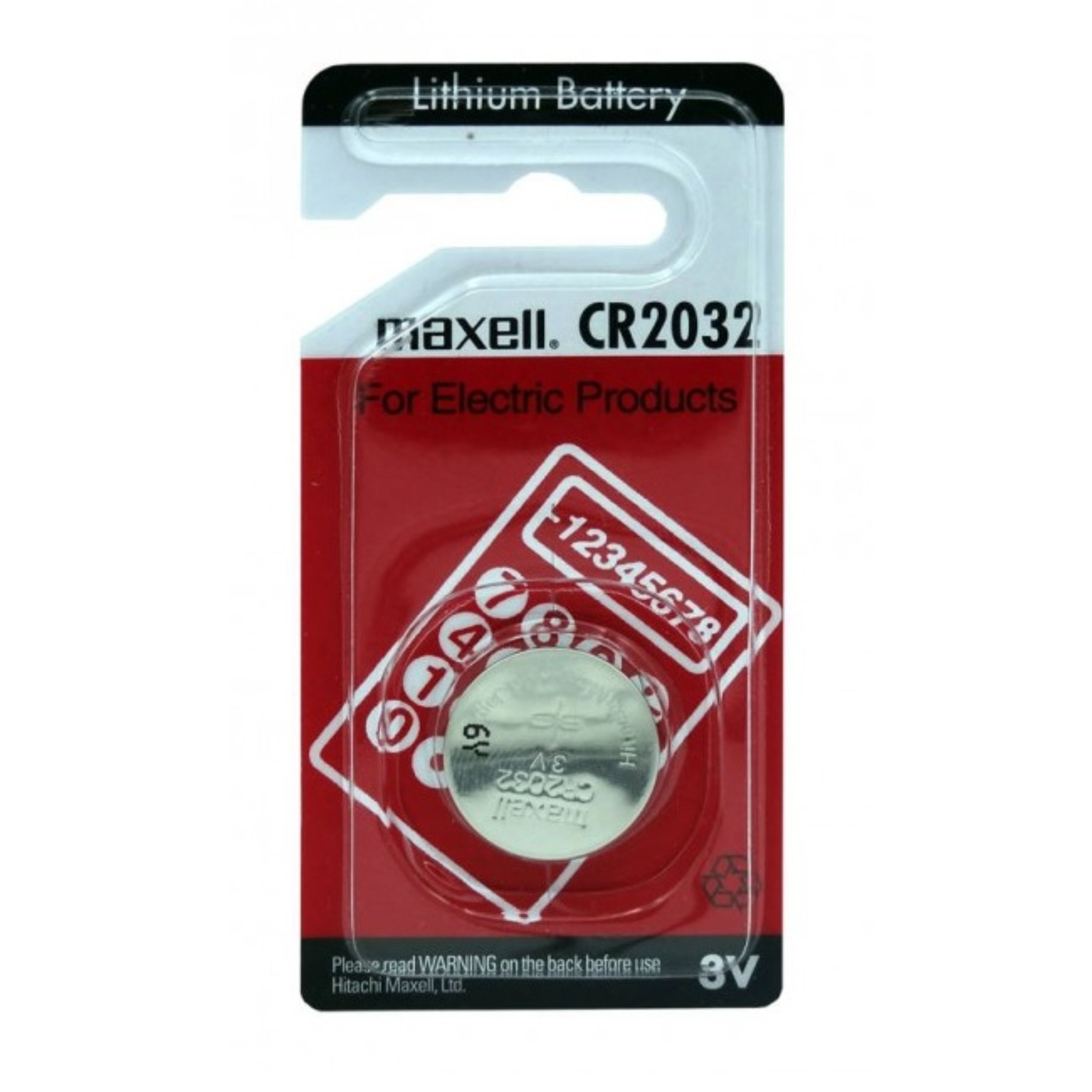 باتری سکه ای مکسل مدل CR 2032 بسته 1 عددی