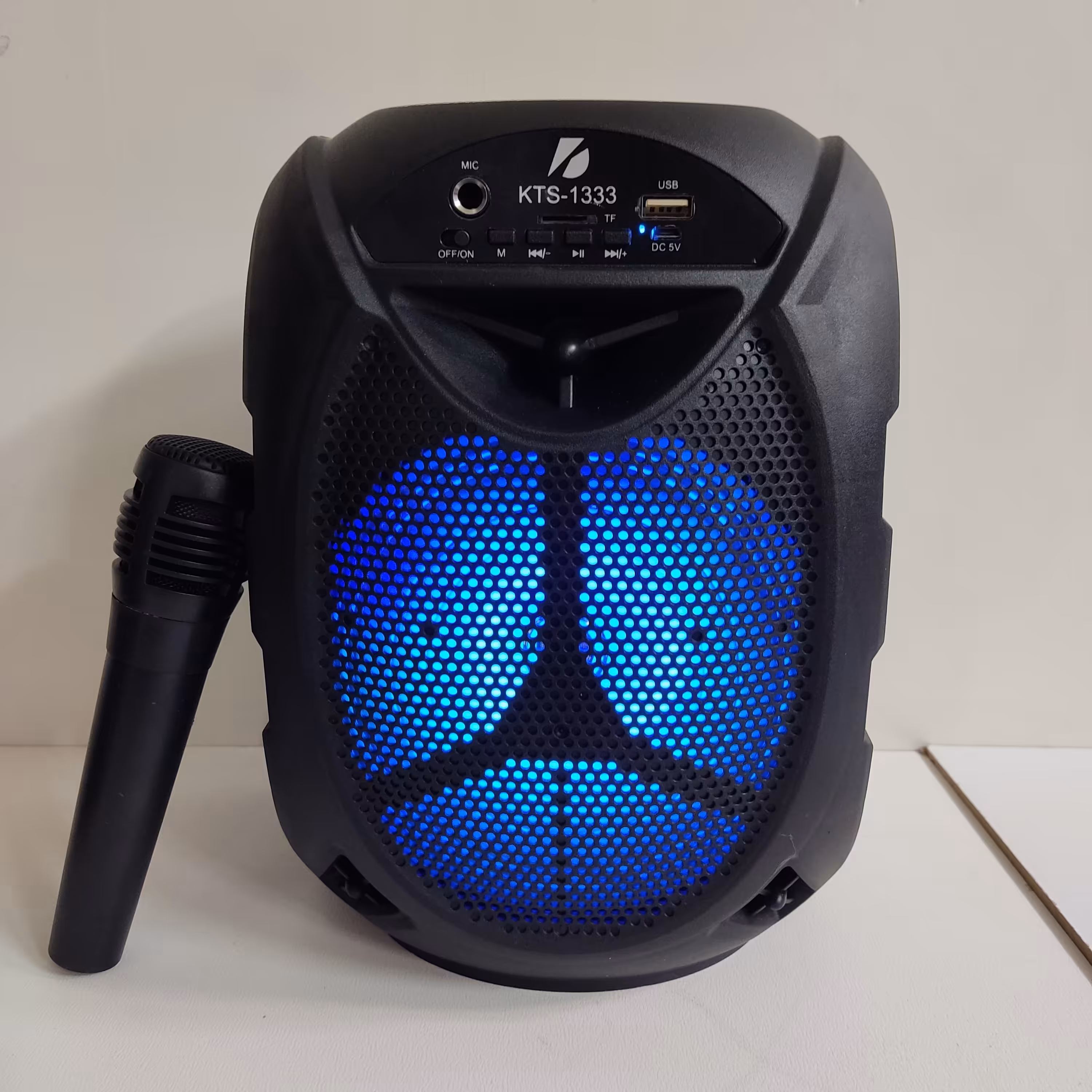اسپیکر بلوتوثی به همراه میکروفون قابل حمل KTS-1333