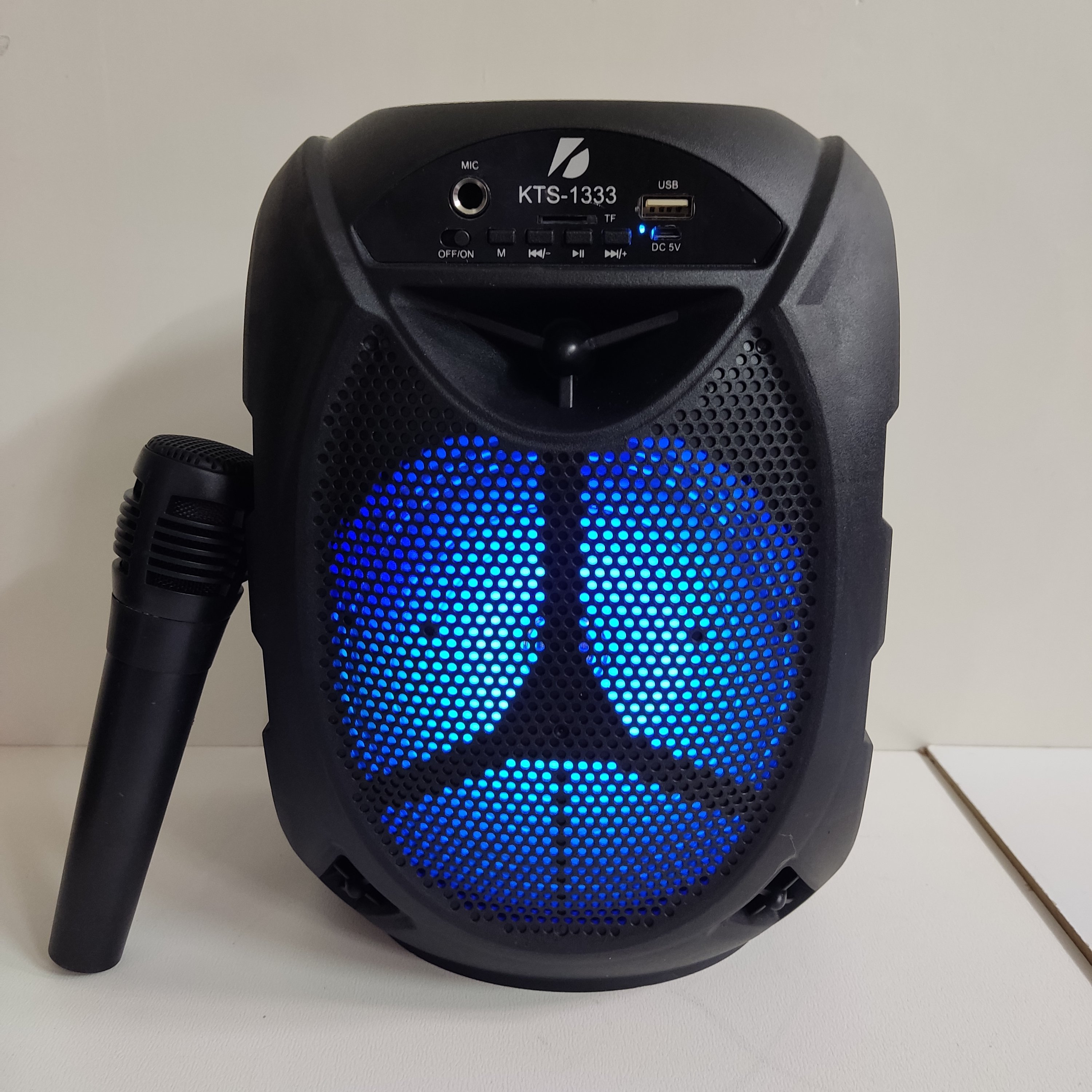 اسپیکر بلوتوثی به همراه میکروفون قابل حمل KTS-1333