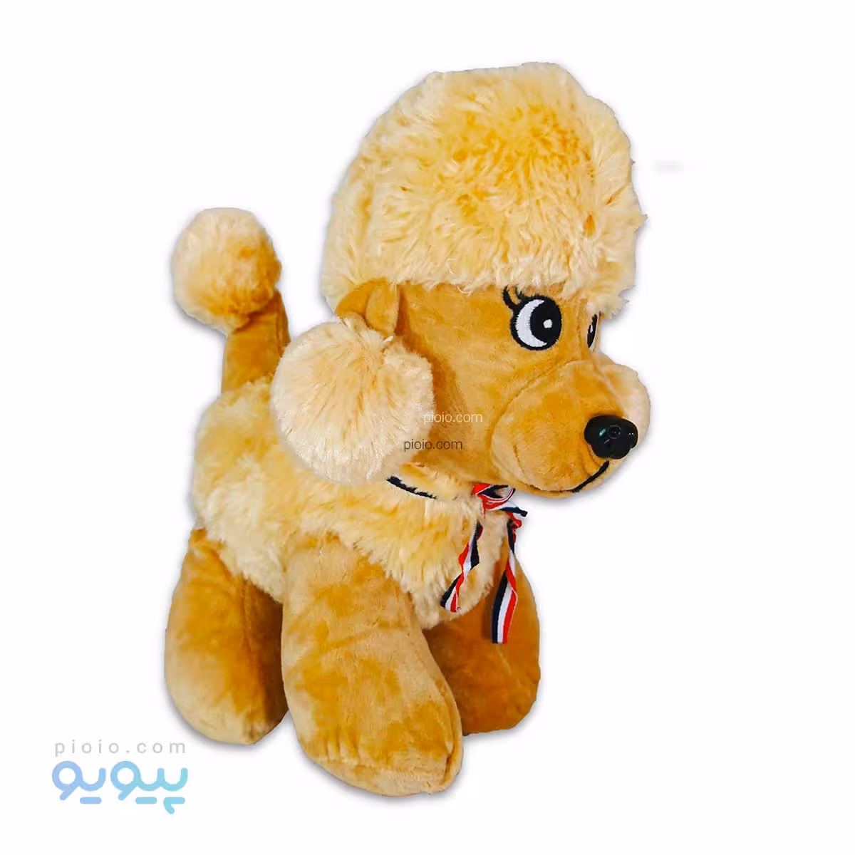 عروسک پولیشی سگ سه رنگ