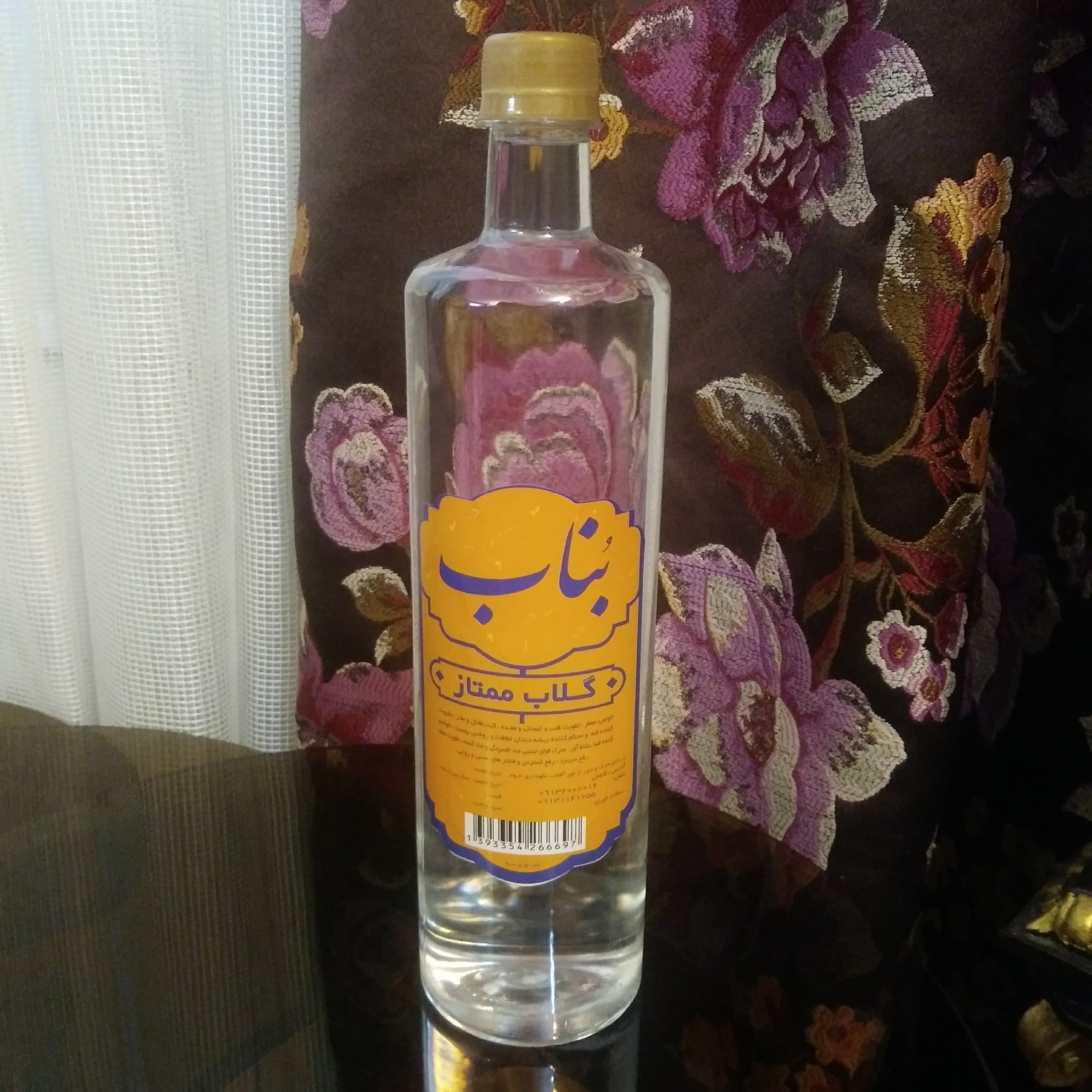 گلاب ممتاز بناب (یک لیتری) کاملأ سنتی و ارگانیک