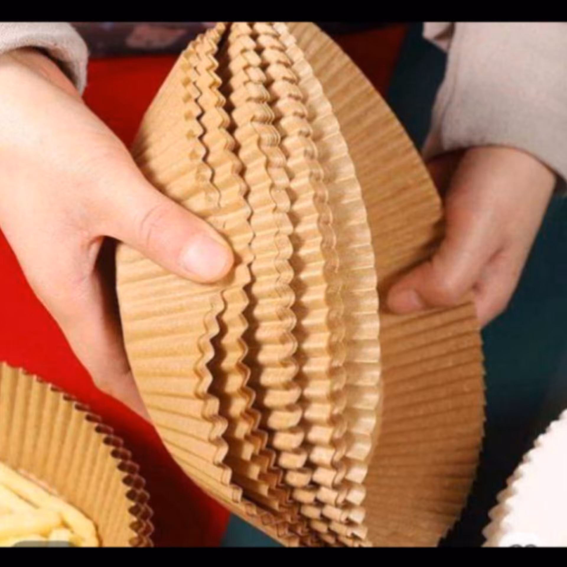 کاغذ سرخ کن بدون روغن گرد قطر 16 درجه1