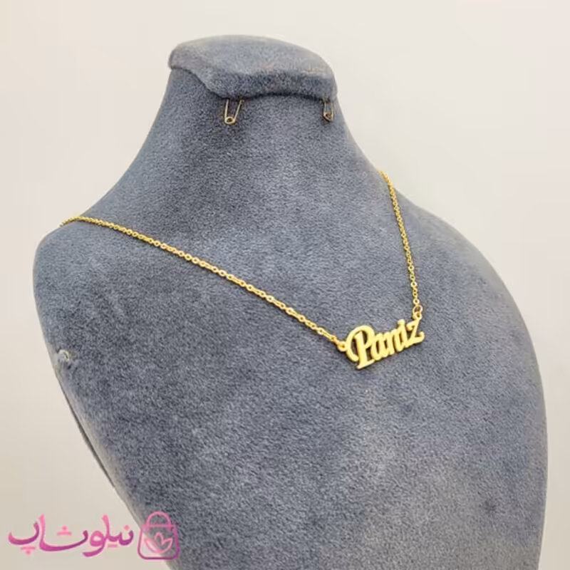 گردنبند اسم پانیذ Paniz انگلیسی