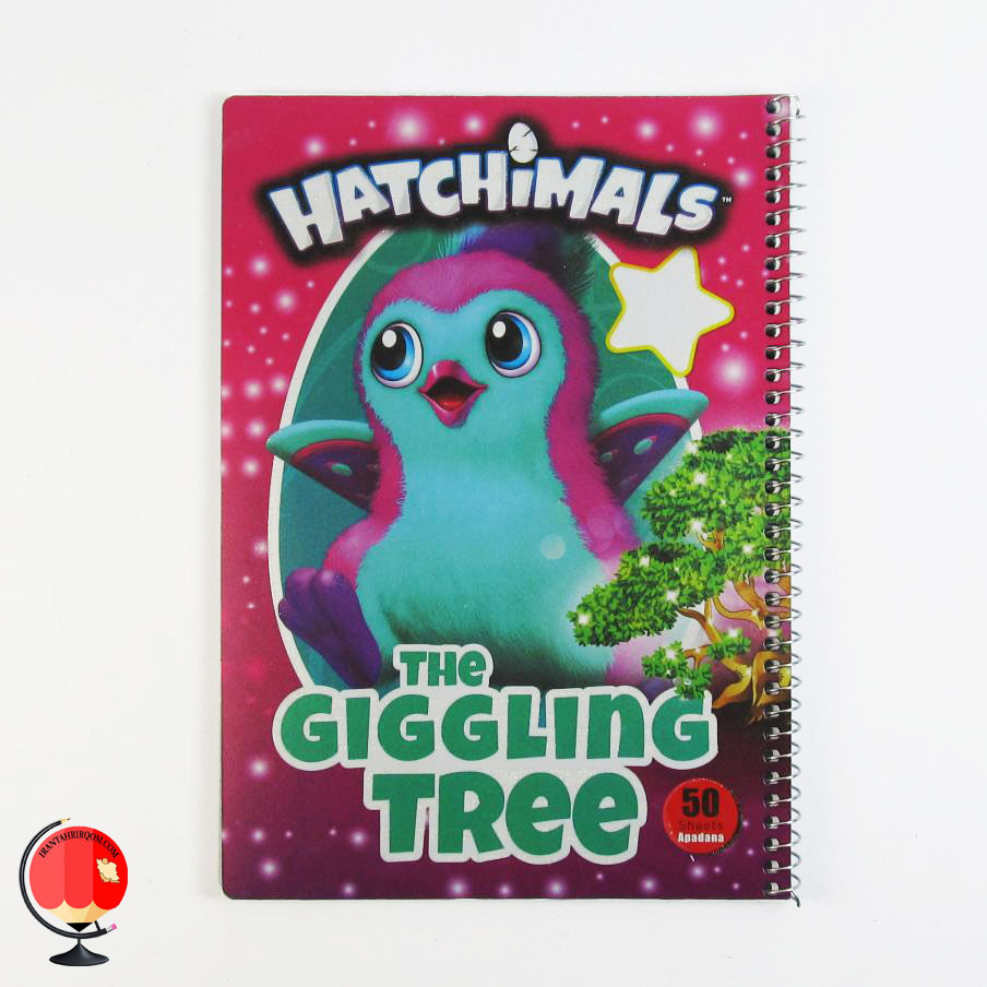 دفتر مشق 50 برگ سیمی طرح هچیمال آپادانا