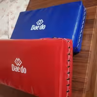 میت بالشی دایدو بزرگ - فوم - رنگ آبی و قرمز