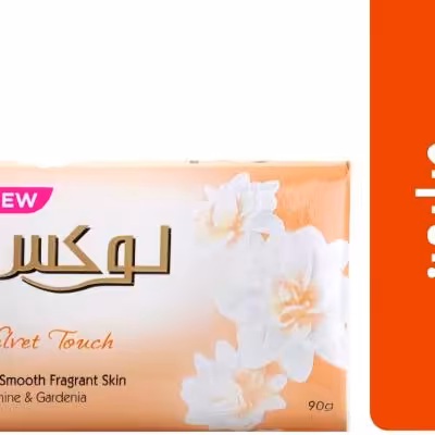 صابون لوکس با رایحه گل یاس مدل velvet touch