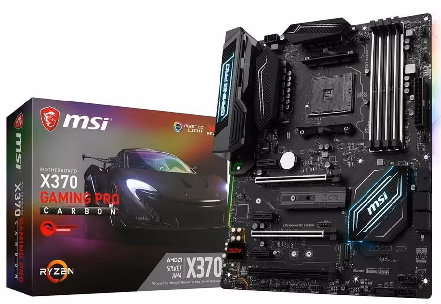 مادربرد ام اس آی مدل ایکس 370 گیمینگ پرو کربن سوکت AMD