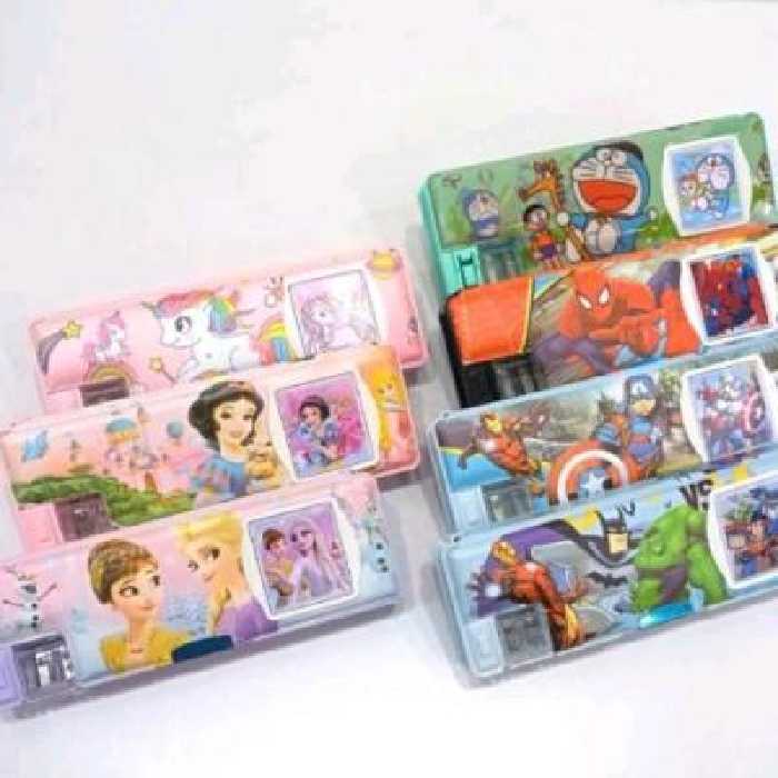 جامدادی کتابی آهنربایی ماشین حساب دار دخترانه پسرانه