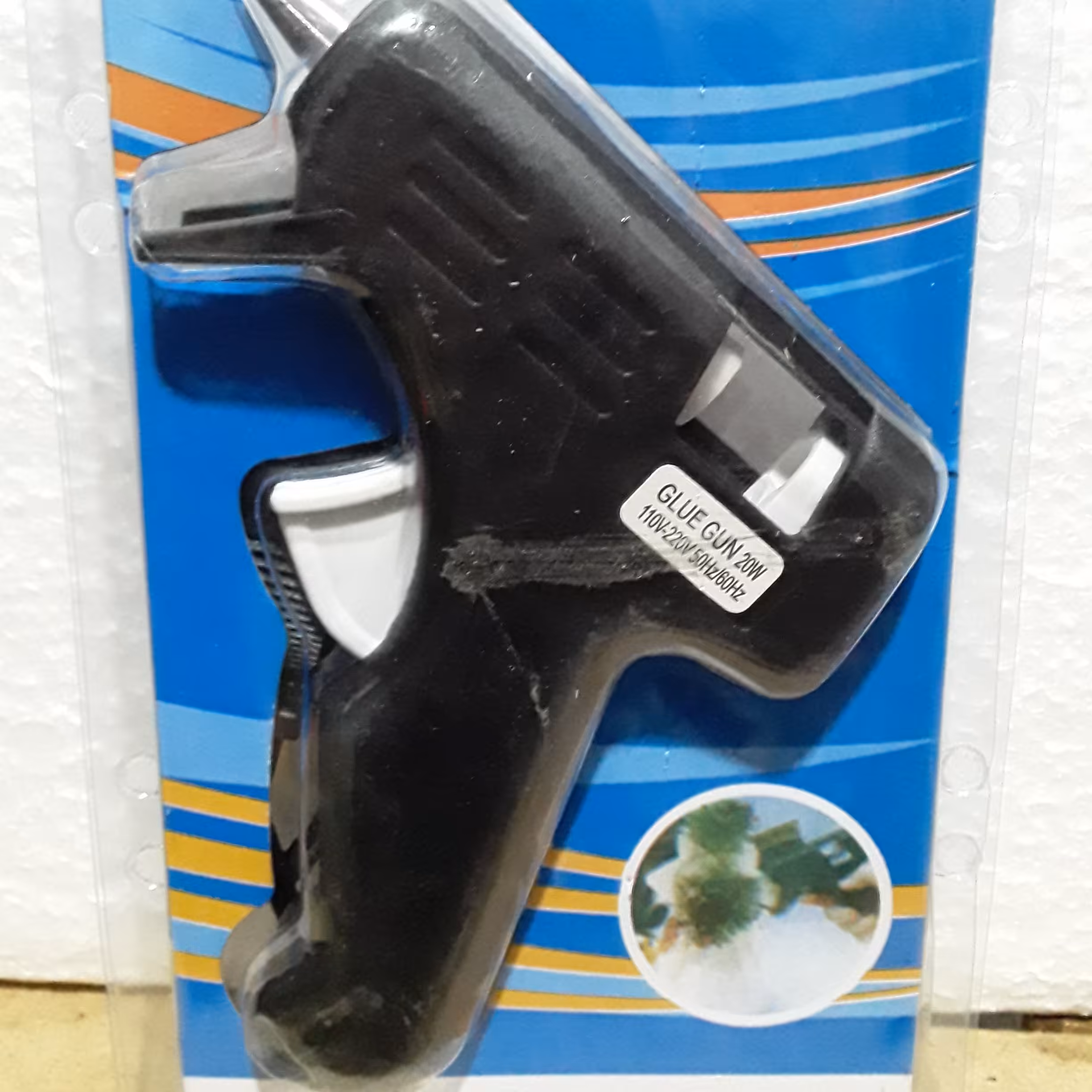 دستگاه چسب حرارتی سایز کوچک ، 20 وات ، مناسب برای کارهای هنری خانگی و ...‌