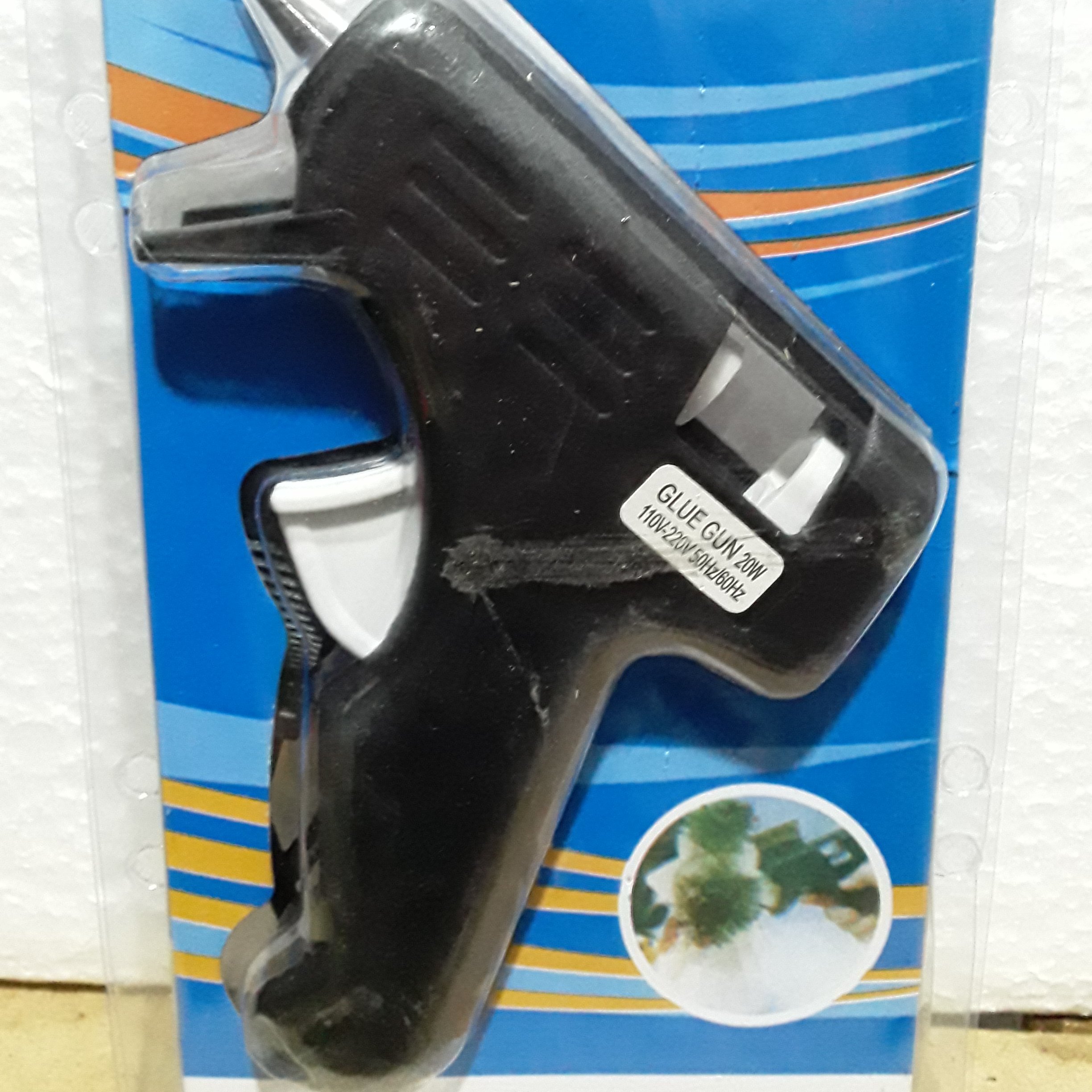 دستگاه چسب حرارتی سایز کوچک ، 20 وات ، مناسب برای کارهای هنری خانگی و ...‌