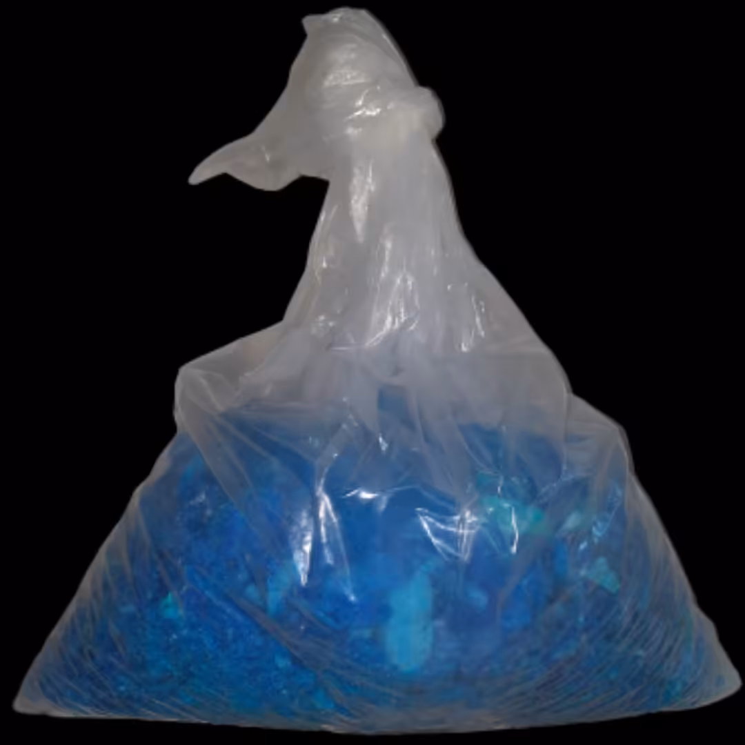 100 کیلو گرم (چهار کیسه استاندارد) سولفات مس خشک بدون نیترات مدل پودری ( کات کبود )