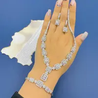 سرویس  جواهری نقره کپ طلا