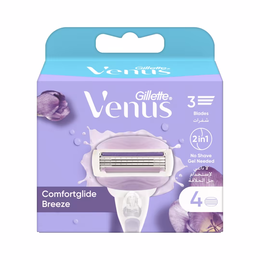 خرید اقساطی تیغ یدک ژیلت مدل Venus بسته 4 عددی | پرداخت 4 قسطه   ارسال سریع