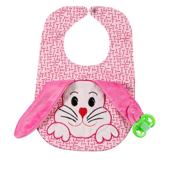 پیشبند کوکالو (CoCaLo) طرح خرگوش گوش دراز صورتی