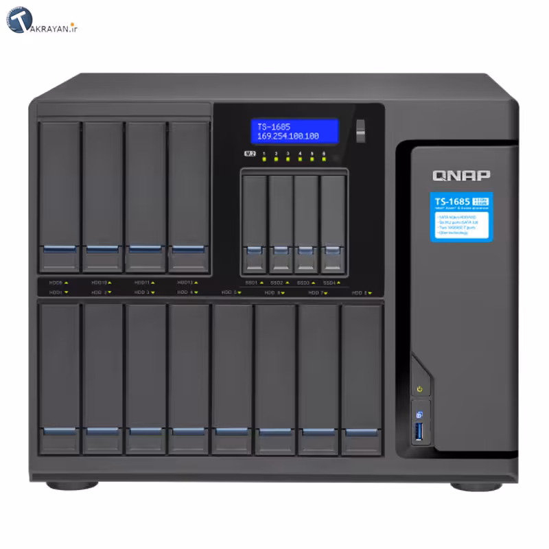 قیمت خرید NAS / ذخیره ساز تحت شبکه کیونپ QNAP TS-1685-D1521