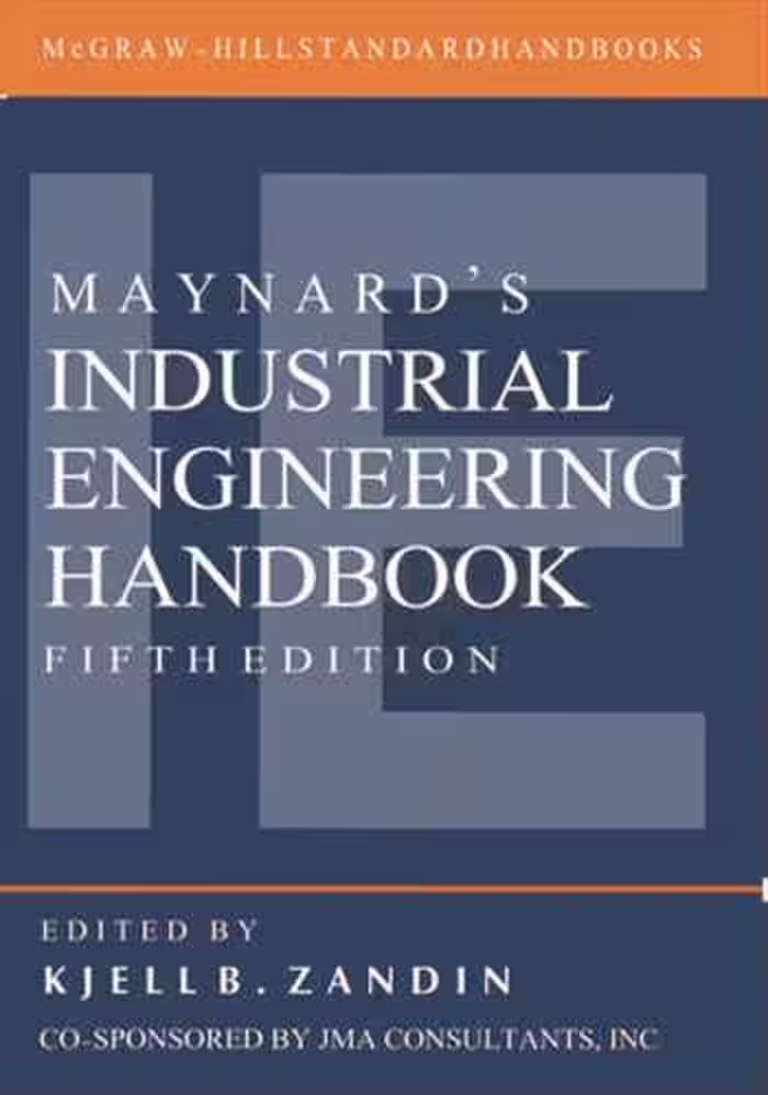 کتاب MAYNARD S INDUSTRIAL ENGINEERING HANDBOOK