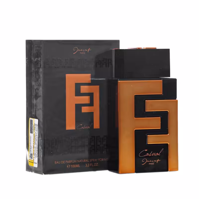 ادکلن ادوپرفیوم مردانه ژک ساف مدل Jacsaf ff casual حجم 100میل