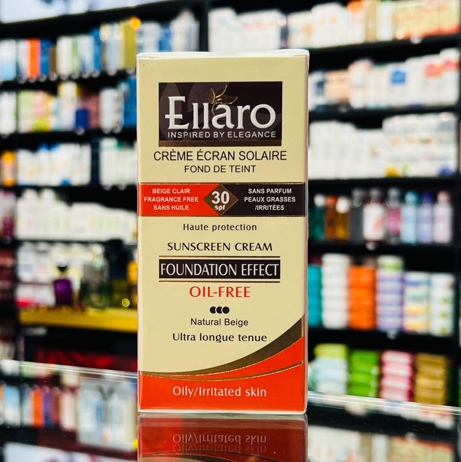 کرم ضد آفتاب کرم پودری فاقد چربی SPF 30 الارو