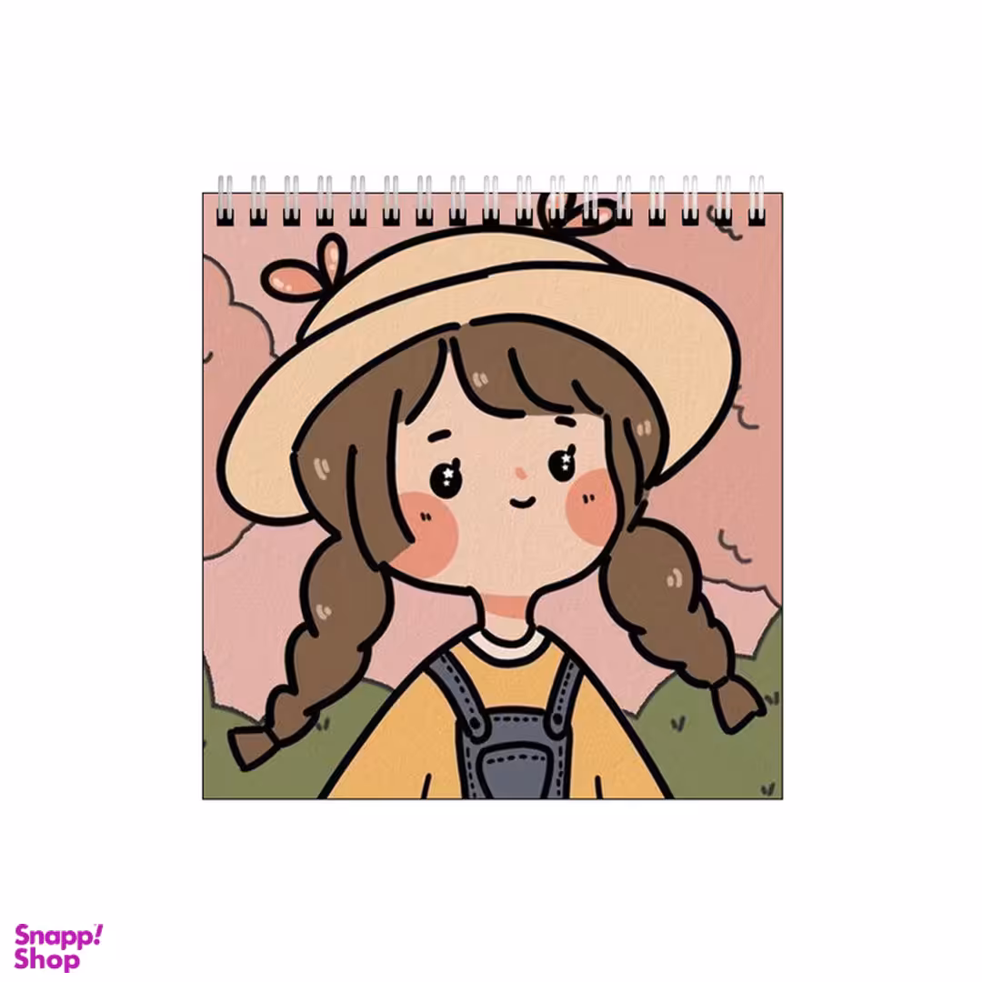 دفتر طراحی بامبیلیپ طرح دختر و گردش کد 8887239