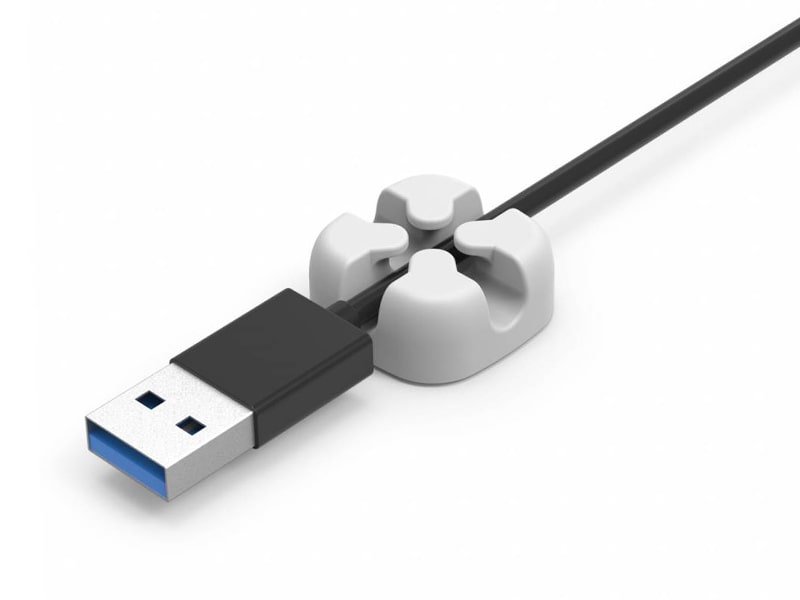 نگهدارنده تکی کابل اوریکو ORICO CBSX Desktop Cross-shaped silicone cable clip