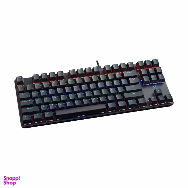 کیبورد با سیم مخصوص بازی رپو مدل RAPOO V500 PRO 87