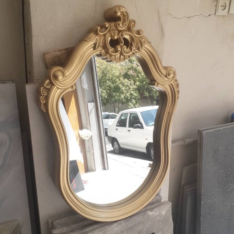 آینه طلایی سلطنتی درجه یک ارسال با بسته بندی ویژه به سراسر ایران