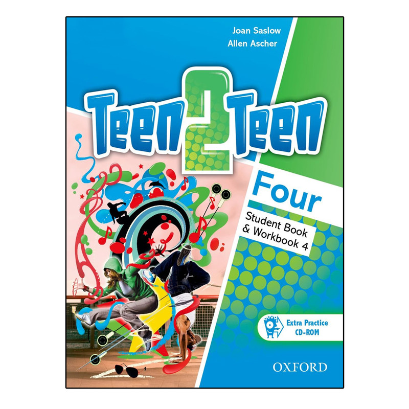 کتاب Teen2Teen Four اثر Joan Saslow and Allen Ascher انتشارات Oxford