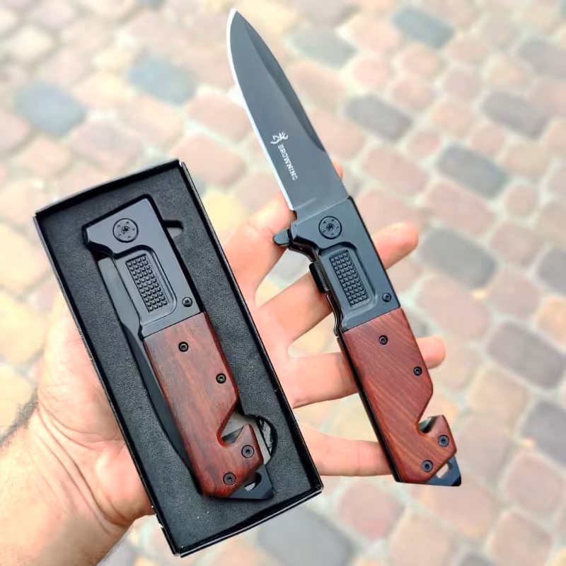 چاقوی خارجی کلکسیونی  جیبی برونینگ قیمت 750  تعداد کار محدود کیفیت درجه یک