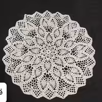 قلاب بافی طرح اناناسی به قطر 40