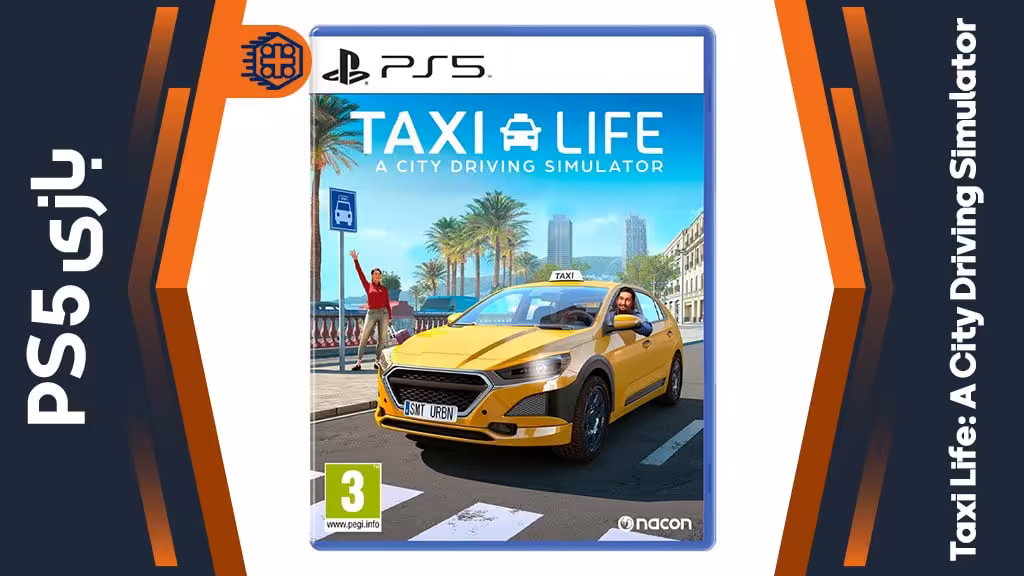 دیسک بازی Taxi Life: A City Driving Simulator – مخصوص PS5