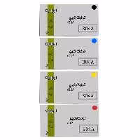 ست 4 رنگ کارتریج تونر لیزری رنگی ایرانیکا 304A(با ضمانت و گارانتی)