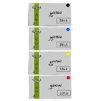 ست 4 رنگ کارتریج تونر لیزری رنگی ایرانیکا 304A(با ضمانت و گارانتی)