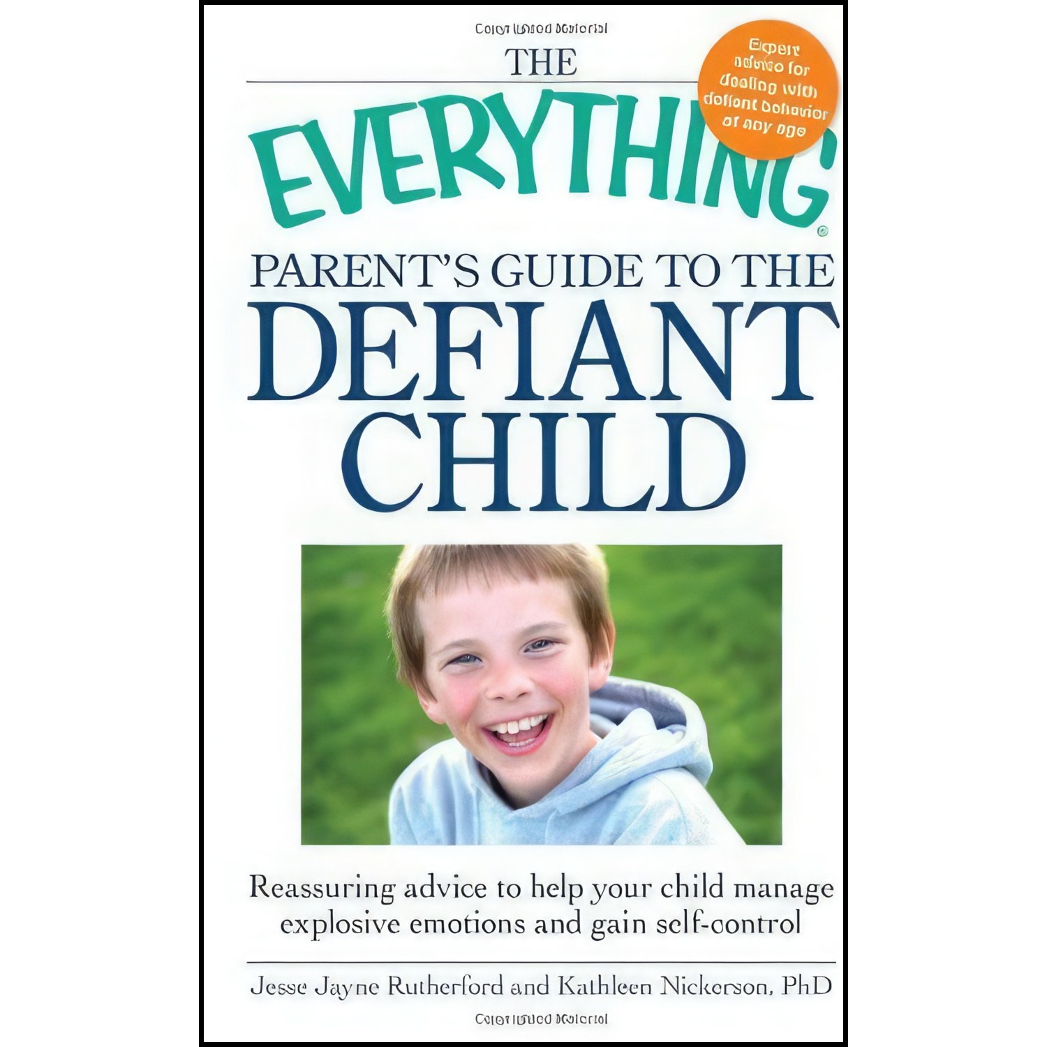 کتاب زبان اصلی The Everything Parents Guide to the Defiant Child