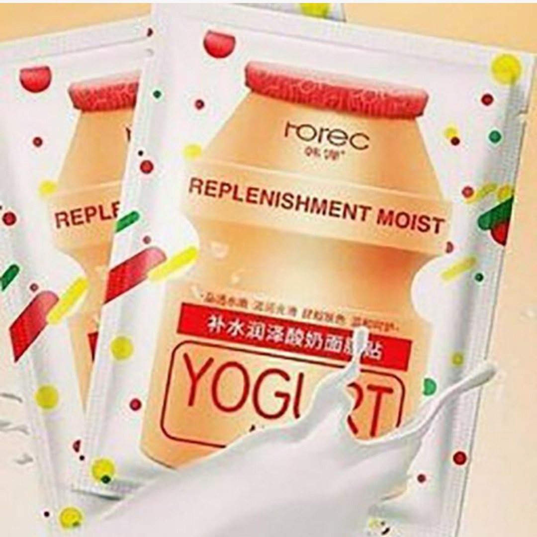 ماسک ورقه ای ماست هچانا بسته 6عددی رایحه انتخابی