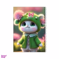 دفتر مشق 100 برگ بامبیلیپ طرح خرگوش فانتزی کد 4007825